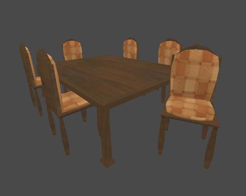 Old Style Table And Chair Set preview image